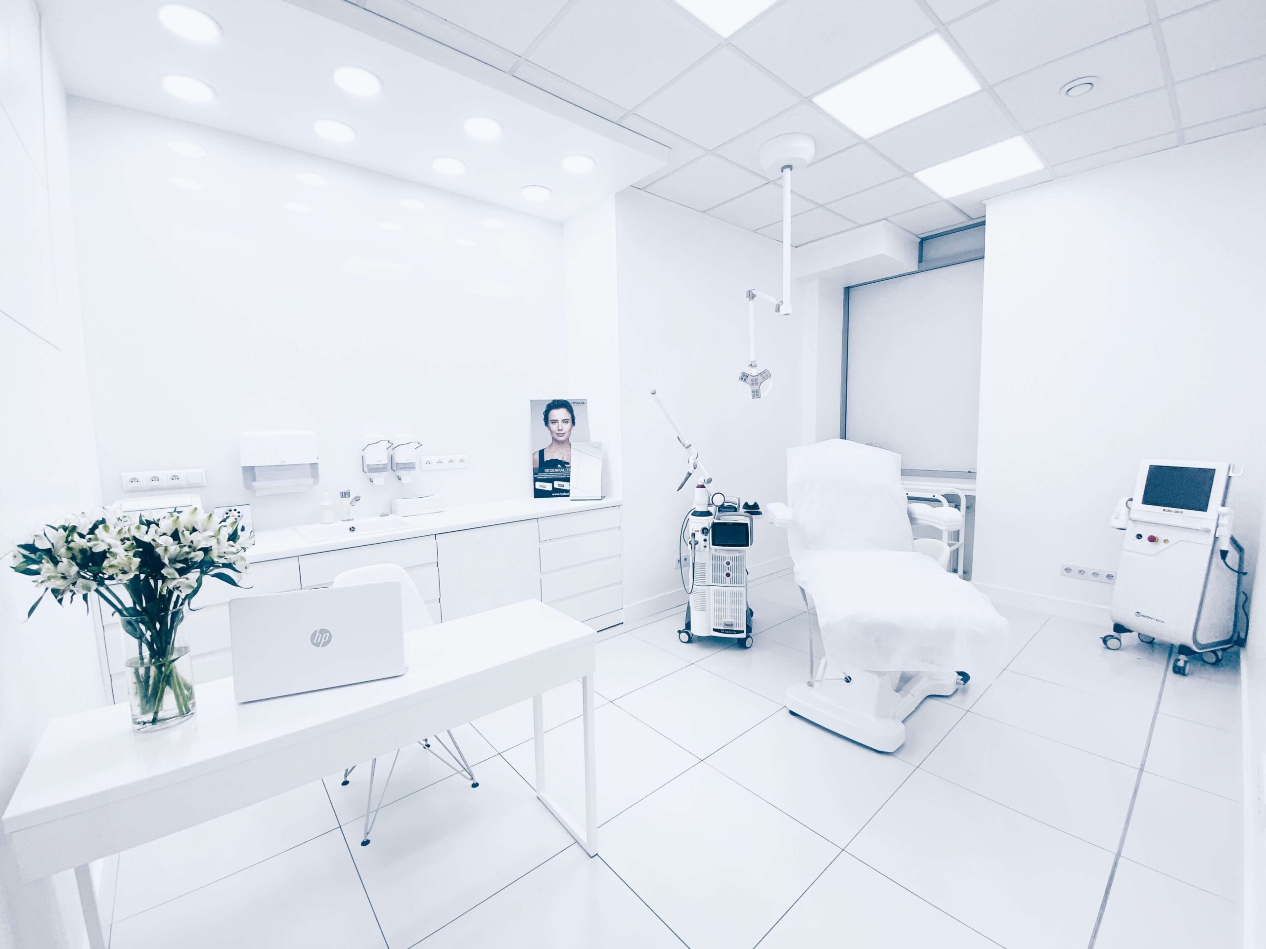 Wnętrze kliniki Velvet Skin Clinic Warszawa