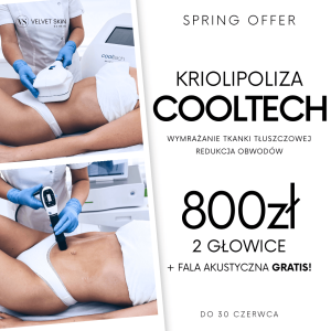 Cooltech Velvet Skin Clinic oferta specjalna