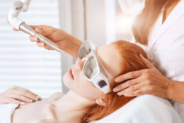 Fotona laser resurfacing — facial skin rejuvenation treatment, Velvet Skin Clinic Warsaw