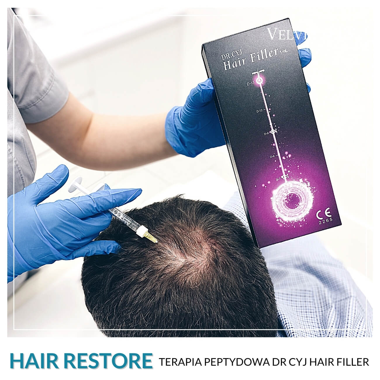 Program Hair Restore — Zabiegi w składzie programu Hair Restore