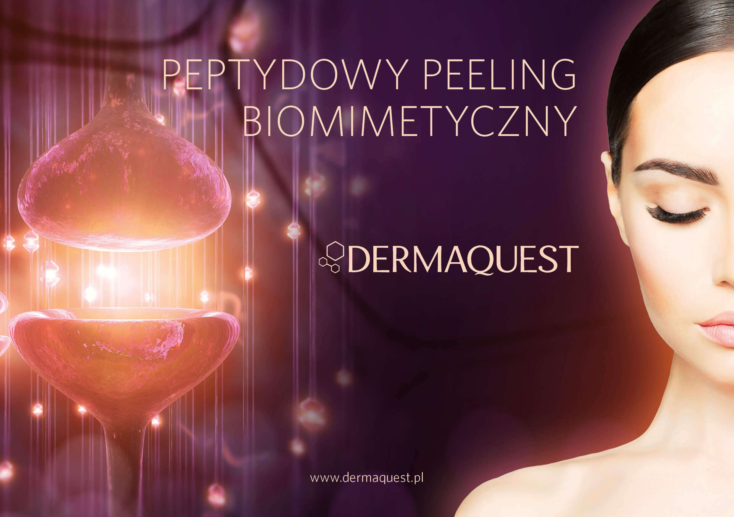 Peptydowy Peeling Biomimetyczny DermaQuest™ — Peptydowy Peeling Biomimetyczny Dermaquest- całoroczna terapia anti-aging z poch