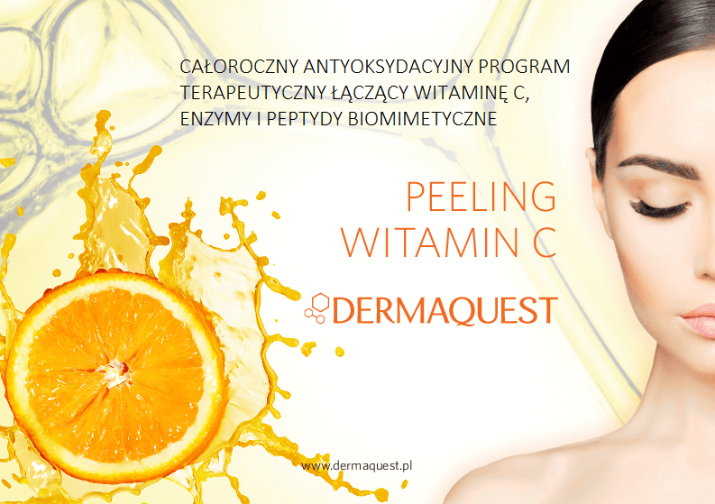 Peeling Vitamin C DermaQuest™ — Peeling Vitamin C Dermaquest- całoroczny prestiżowy program dla wszystkich skór