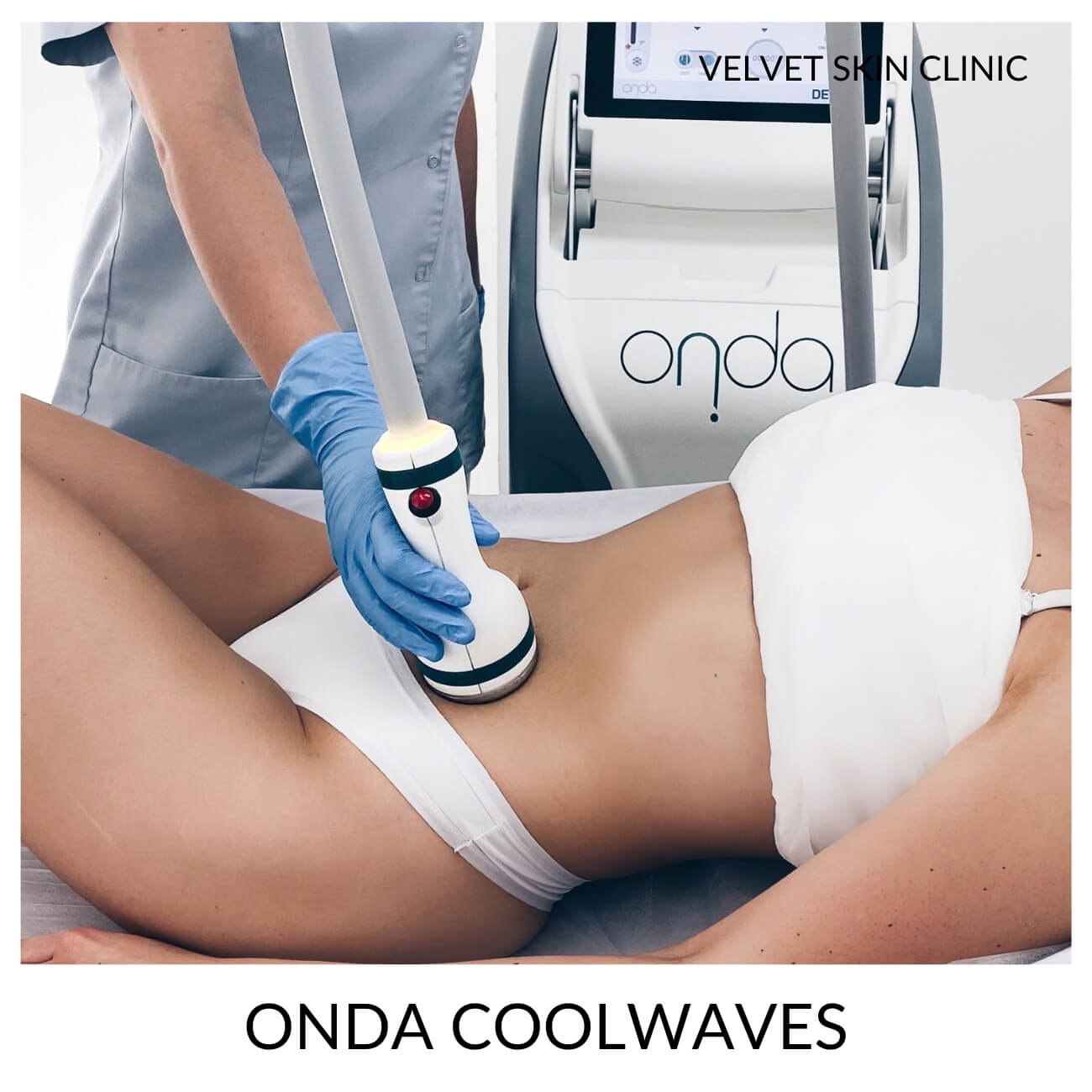 Onda Coolwaves — body-contouring treatment at Velvet Skin Clinic Warszawa